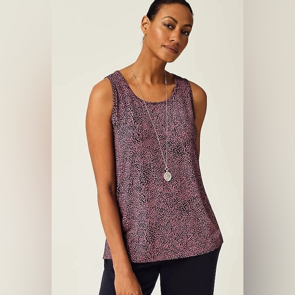 J Jill Wearever Easy A-Line Tank